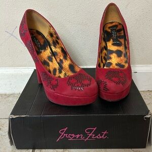 Iron Fist Sugar Hiccup size 10 platforms